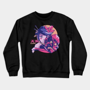 Tengu Anime Girl Crewneck Sweatshirt